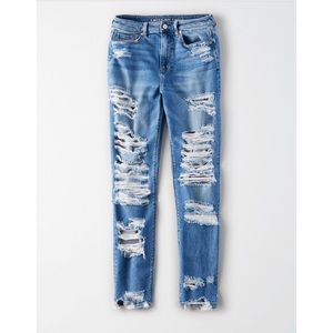 American Eagle mom jeans